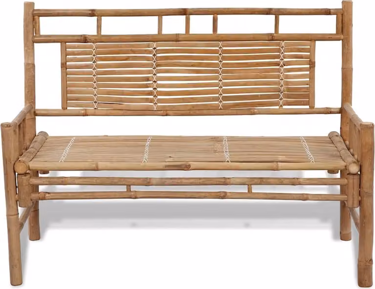 Panca da Giardino 120 cm in Bambù