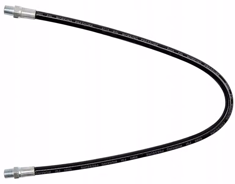 Tubo flessibile per pompa per grasso, 500 mm, Ø 3,2 mm
