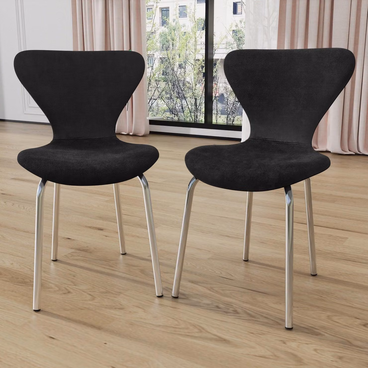 Sedie da pranzo confezione da 2 - Eleganti sedie dal design confortevole per la sala da pranzo