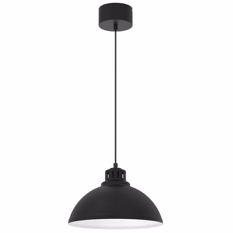 Lampada a sospensione nera SVEN 9041 Luminex