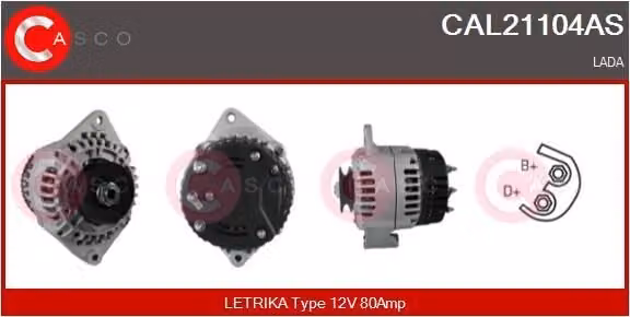 Alternatore 80A