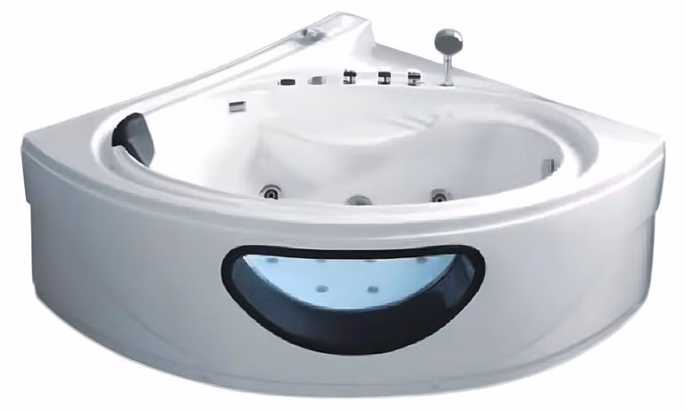 Hydromassagewanne Massage Badewanne Whirlpool Spa Whirlwanne 165x165 cm
