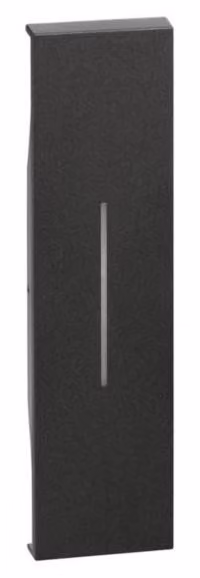 Cover Bticino Living Now per Comandi 1 Modulo Nero KG01