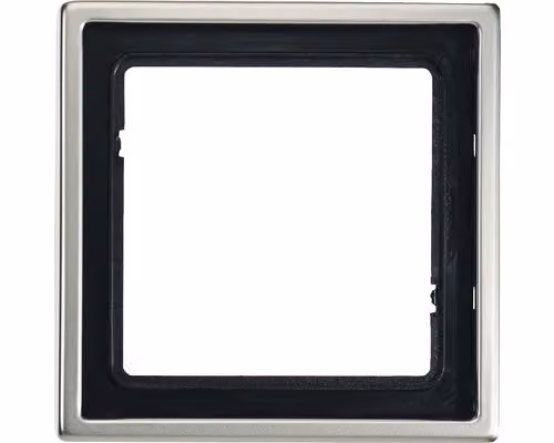 Jung ES 2981 Telaio di copertura, singolo, acciaio inox LS990