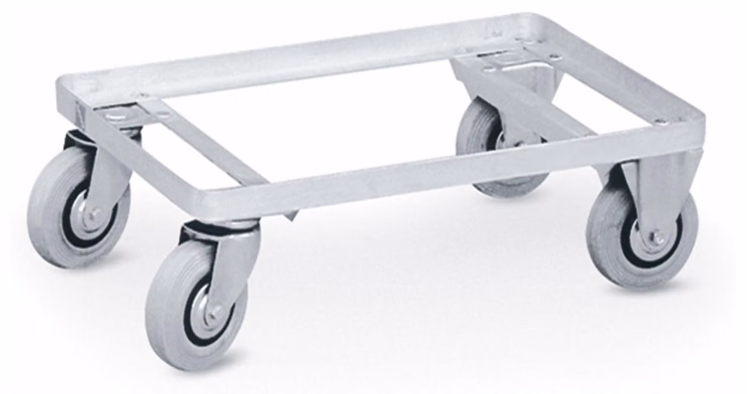 Carrello con base in alluminio W150, per AM 800x600