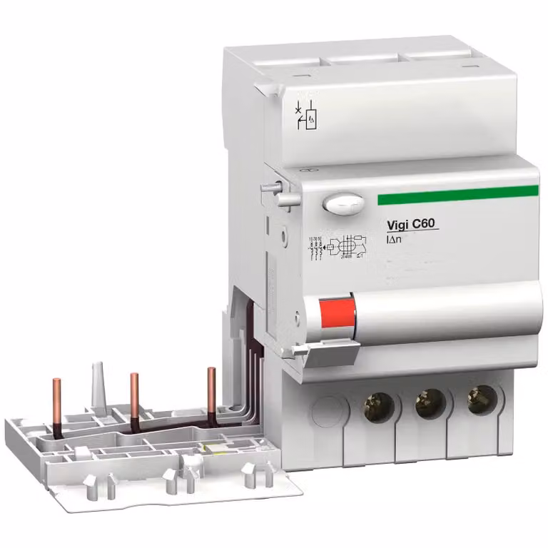Schneider Electric Multi 9 OEM Vigi C60 a 3 poli 63 A 300 mA tipo AC per interruttori automatici C60 M9V14363
