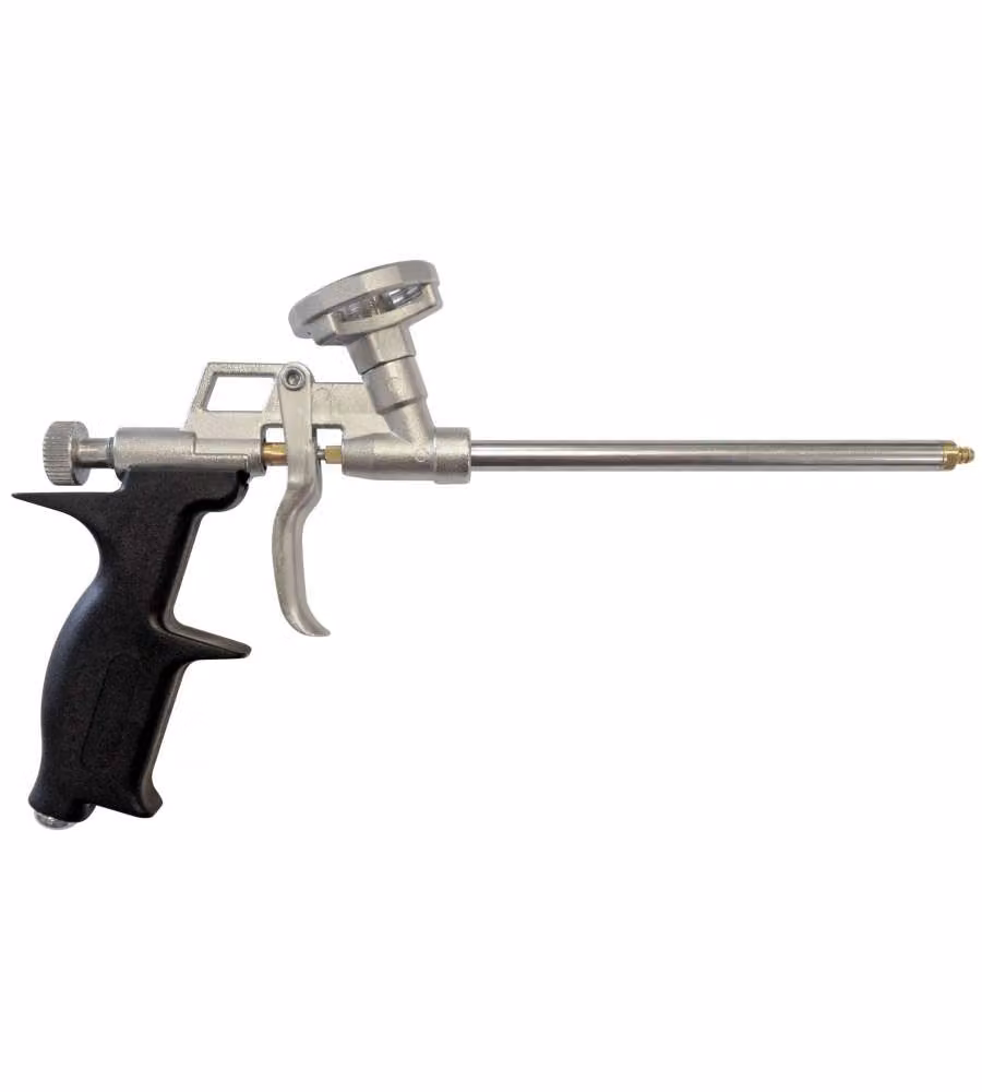 Pistola per Schiuma Poliuretanica - Applicatore in Metallo per Bombole Schiuma PU