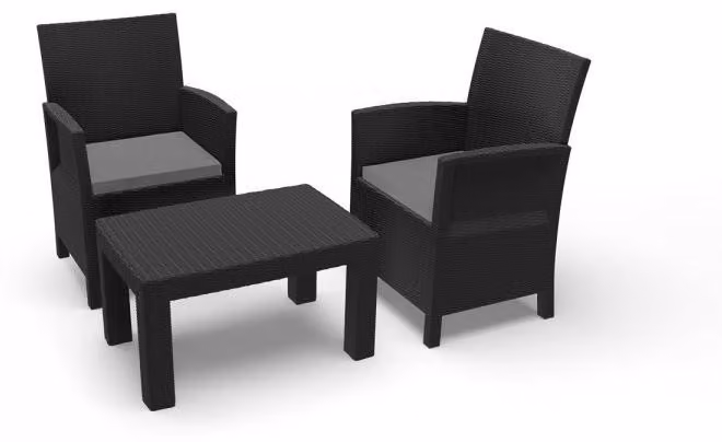 Set tropea 2 posti antracite – Grand Soleil