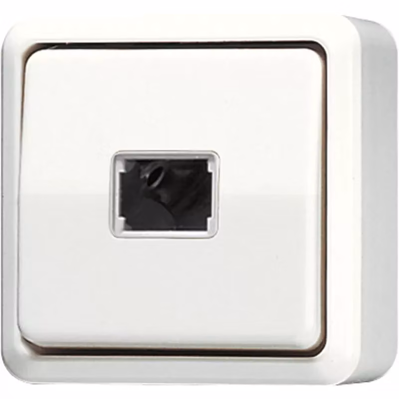 Jung 634A Pulsante 10 AX 250 V ~ (senza simbolo) bianco
