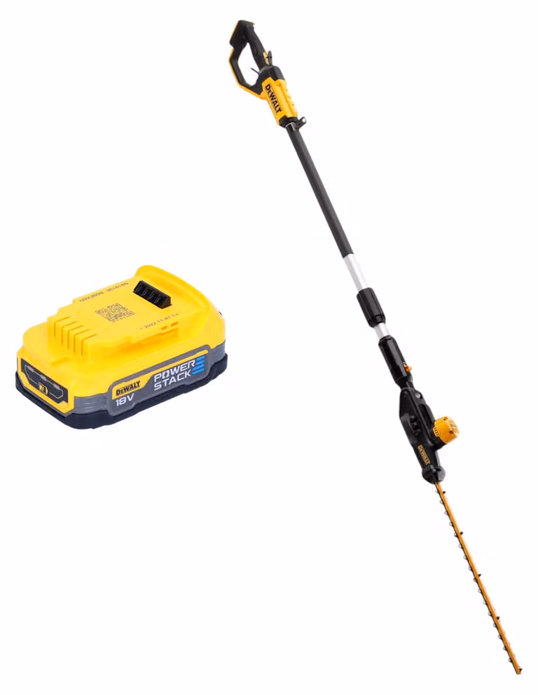 Tagliasiepi a batteria DeWalt DCMPH 566 N 18 V 55 cm + 1x batteria Powerstack 1,7 Ah - senza caricabatterie