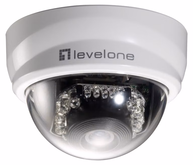 Level One FCS-3101 LevelOne IPCam FCS-3101 Dome In 2MP H.264 IR6,0W PoE
