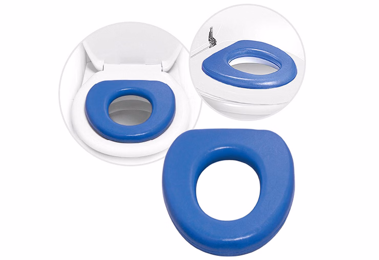 Sedile WC "Soft" blu