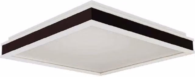 Plafoniera LED V-TAC 48W dimmerabile nera 50x50 4000K