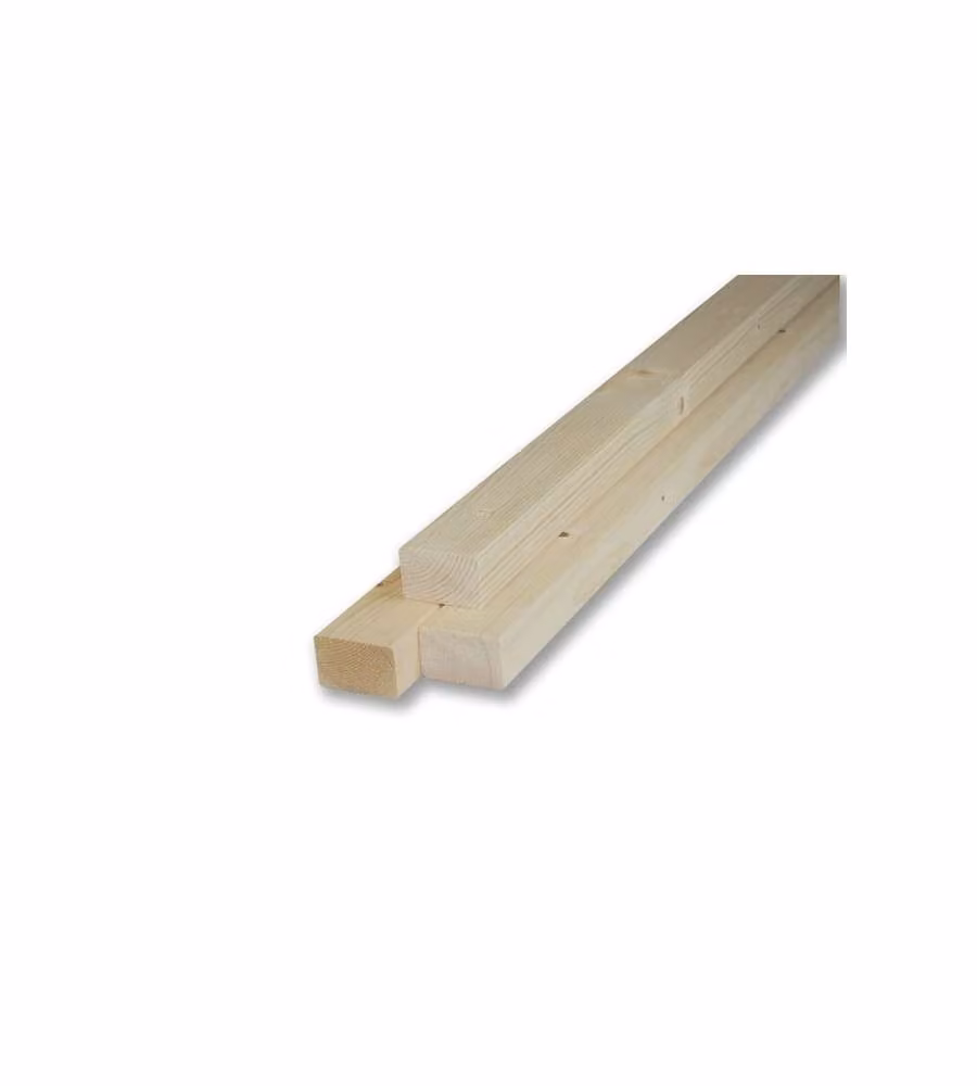 Pircher Listelli Abete Piallati 35x55x1000 mm per Fai-da-te e Legno
