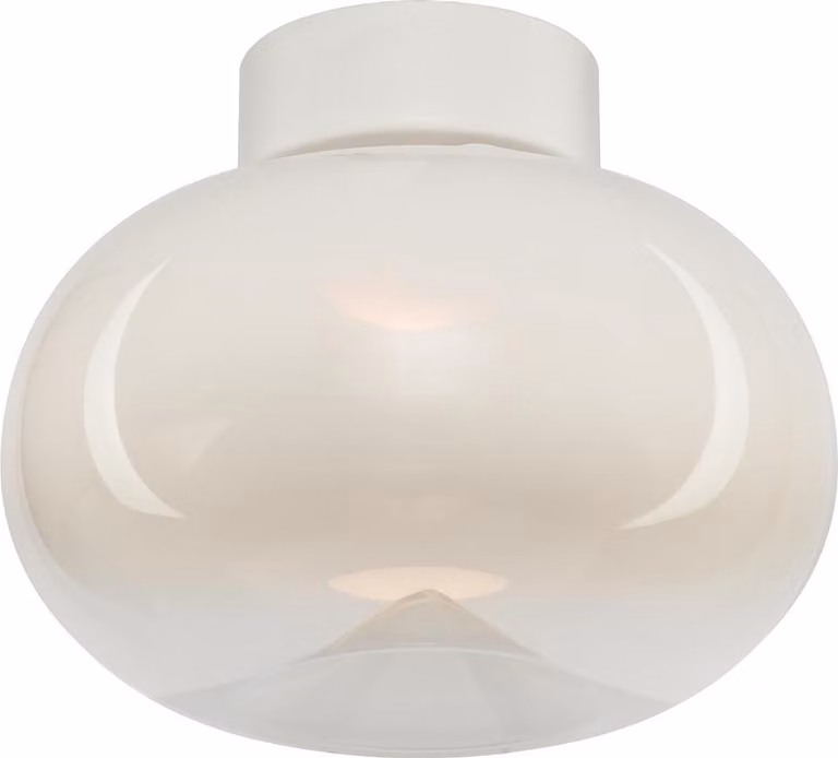 Lampada da soffitto Milagro VASO 4W LED bianco vetro