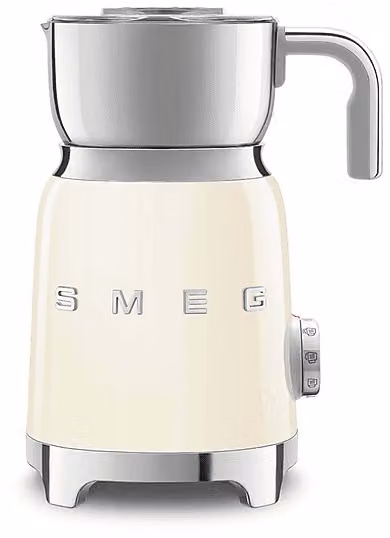 Montalatte elettrico Smeg 50 Style beige con funzione cacao, 500W, capacità 250 ml