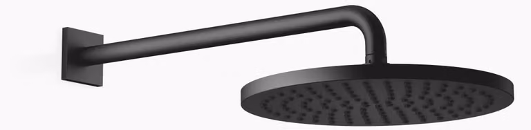 Douche de pluie Dornbracht avec fixation murale, saillie 450mm, Ø 300mm, flowReduce, 28678670-33, 28678670-33