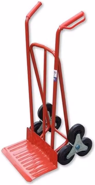 Magnanicarpi Carrello Portacasse per Scale Nero, portata 17.5 kg