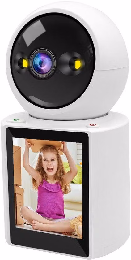 Telecamera di sicurezza con risoluzione 2MP - Grado di protezione IP65 (resistente all'acqua) - Adatta per interni ed esterni