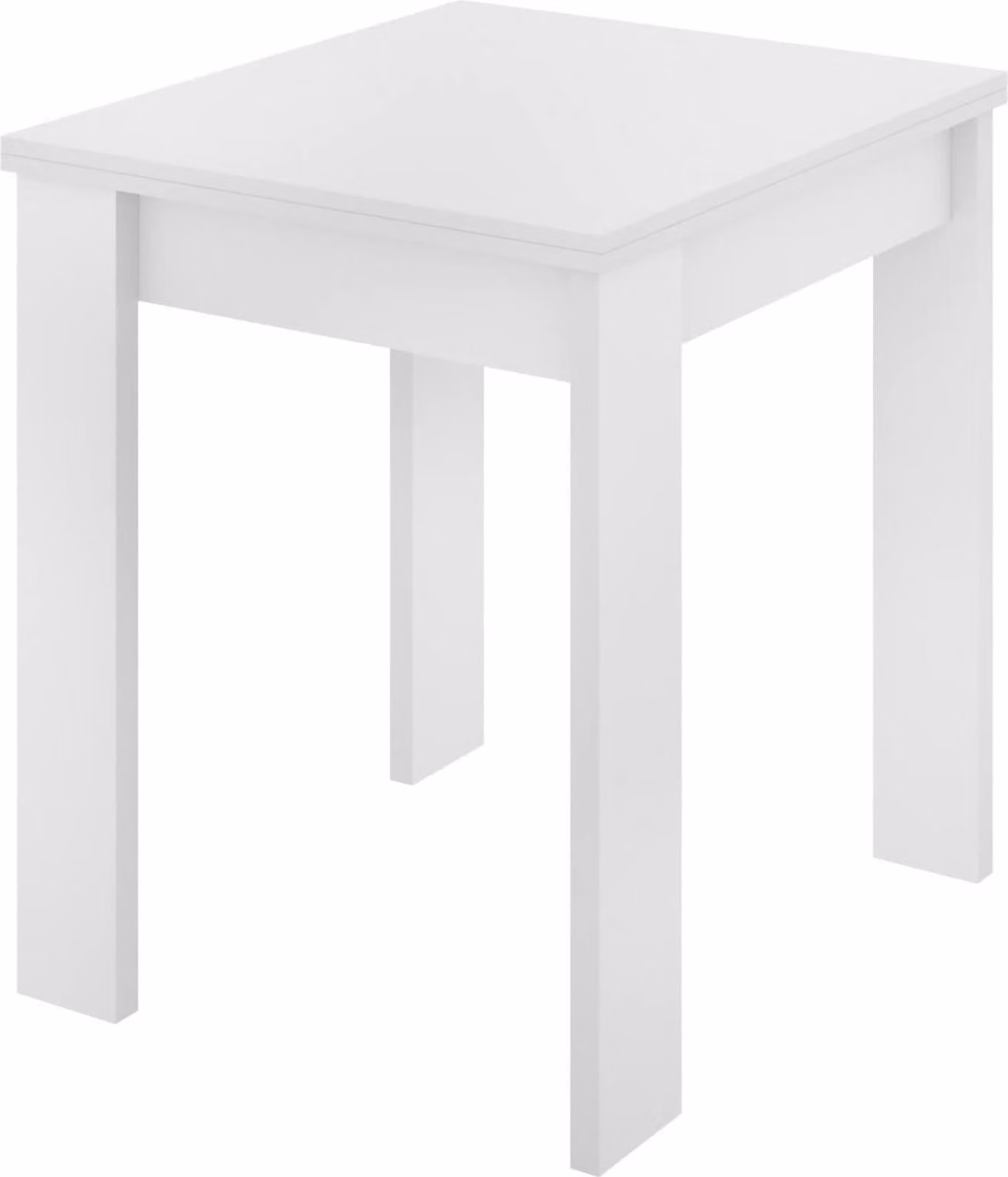 Tavolo allungabile Comer, 79/134 x 67 x 79 cm, bianco