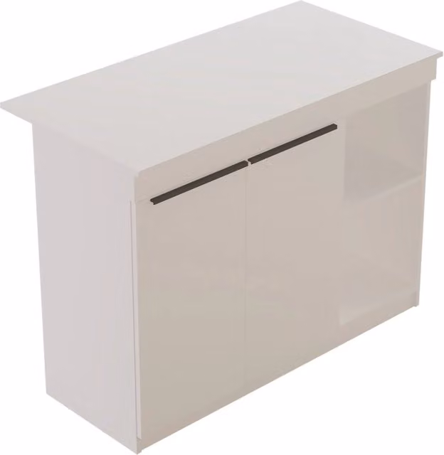 Tavolo da cucina in legno "Orlando" - 120 x 60 x 88 cm - Bianco