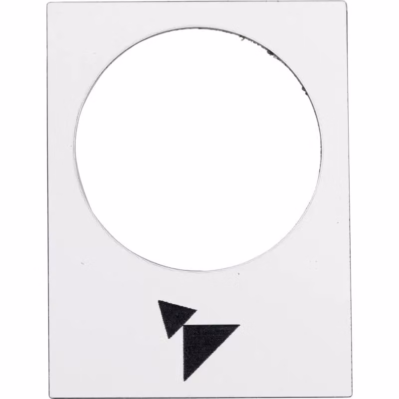 Etichetta simbolo Schneider Electric ZB2BY4915