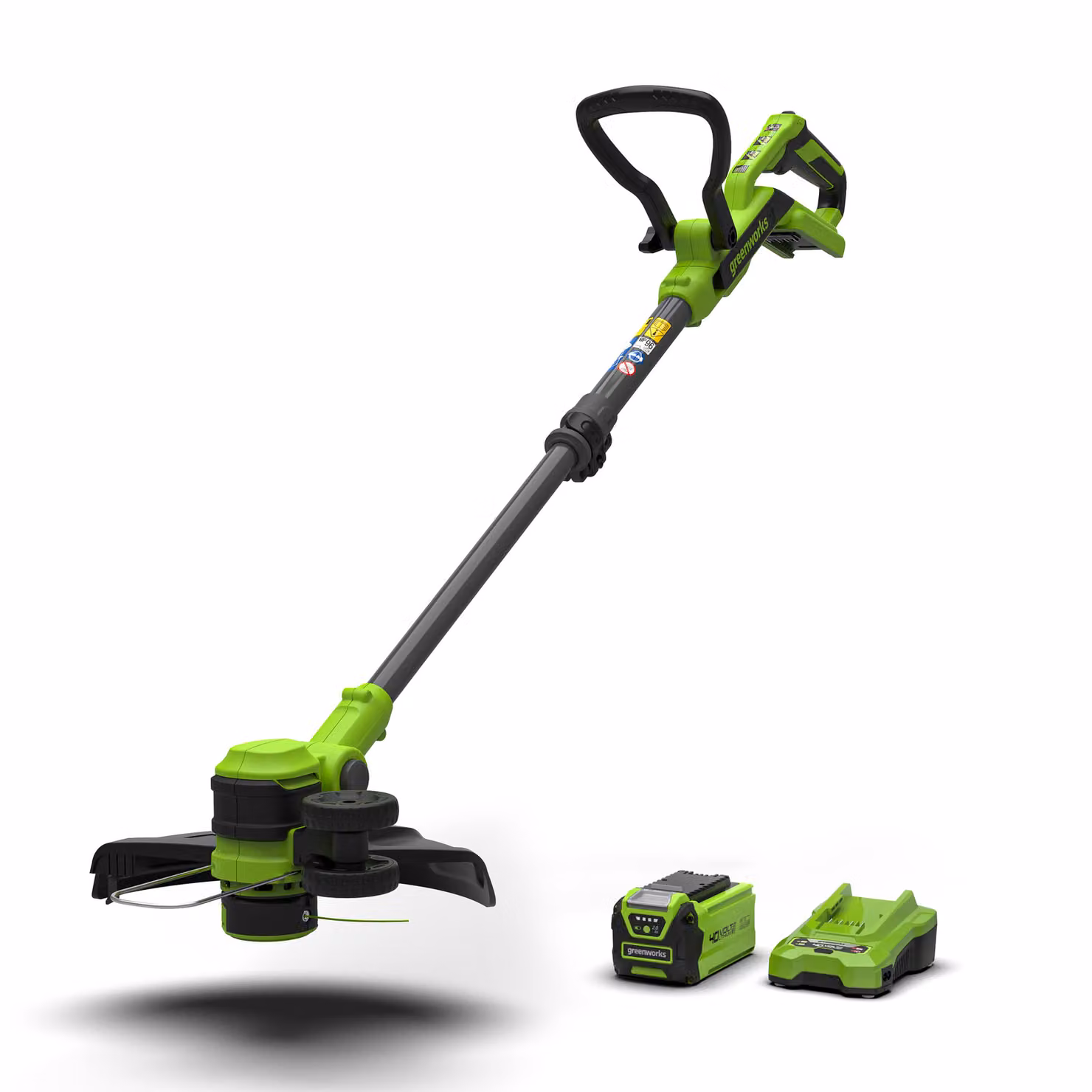 Greenworks 40V Tagliabordi 33cm Gen. II - Batteria 2Ah