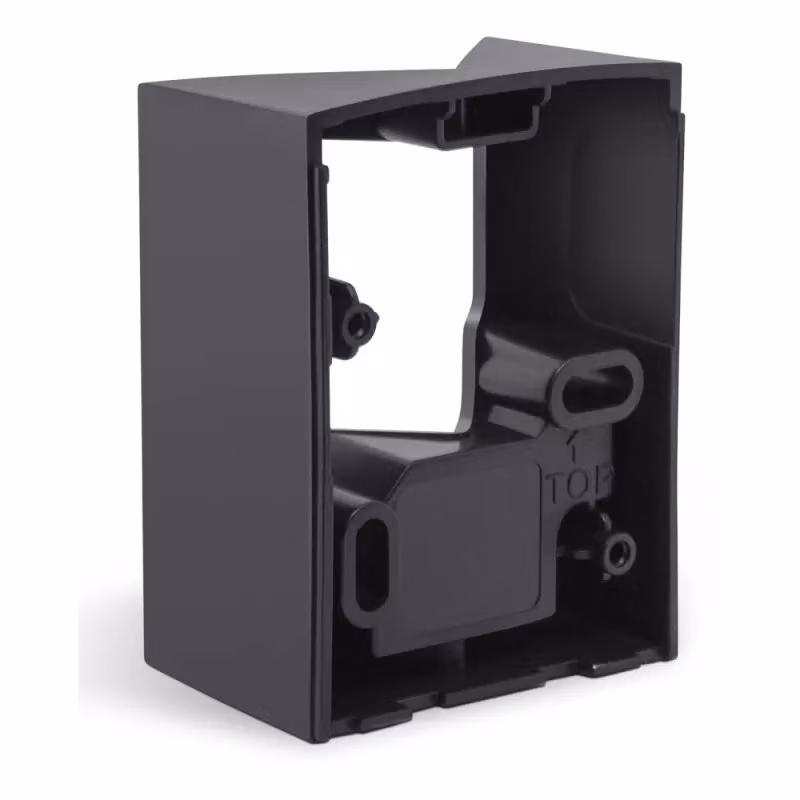 Supporto da parete angolare SensIQ S nero - Adattatore angolare per sensore di movimento 608828
