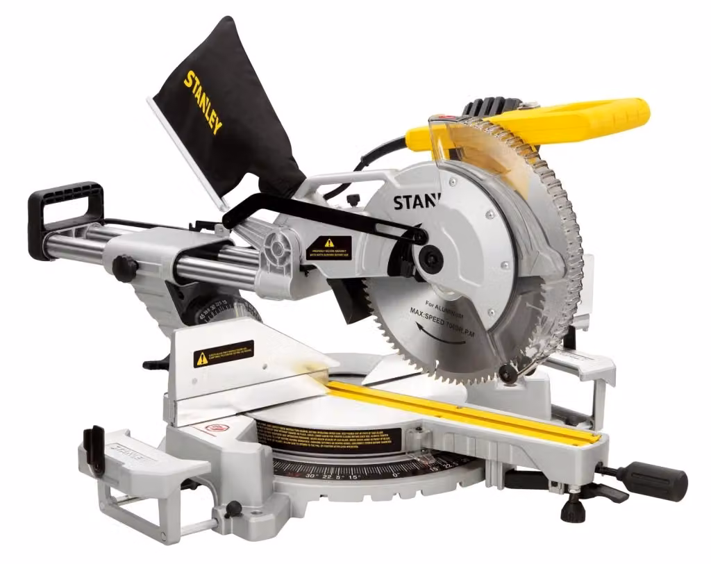 Troncatrice radiale Stanley SM1800-QS da 254 mm, 1800 W, colore giallo – 2