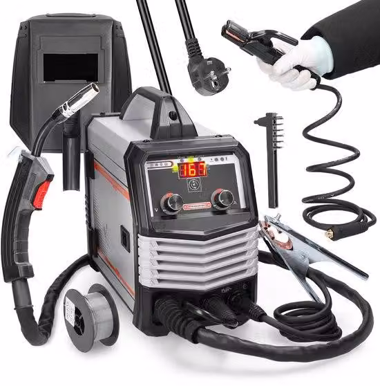 Saldatrice multifunzione 4-in-1 - 160A inverter - Portatile, adatta per saldatura MIG, MMA, MAG e TIG