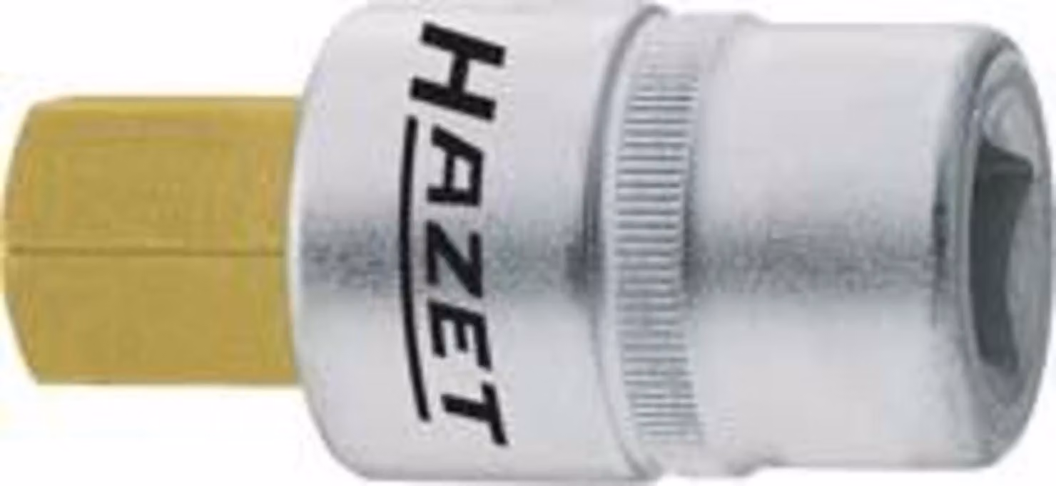 Inserto per cacciavite Hazet 986-7 - Quadrato cavo da 12,5 mm (1/2 pollice) - | 986-7