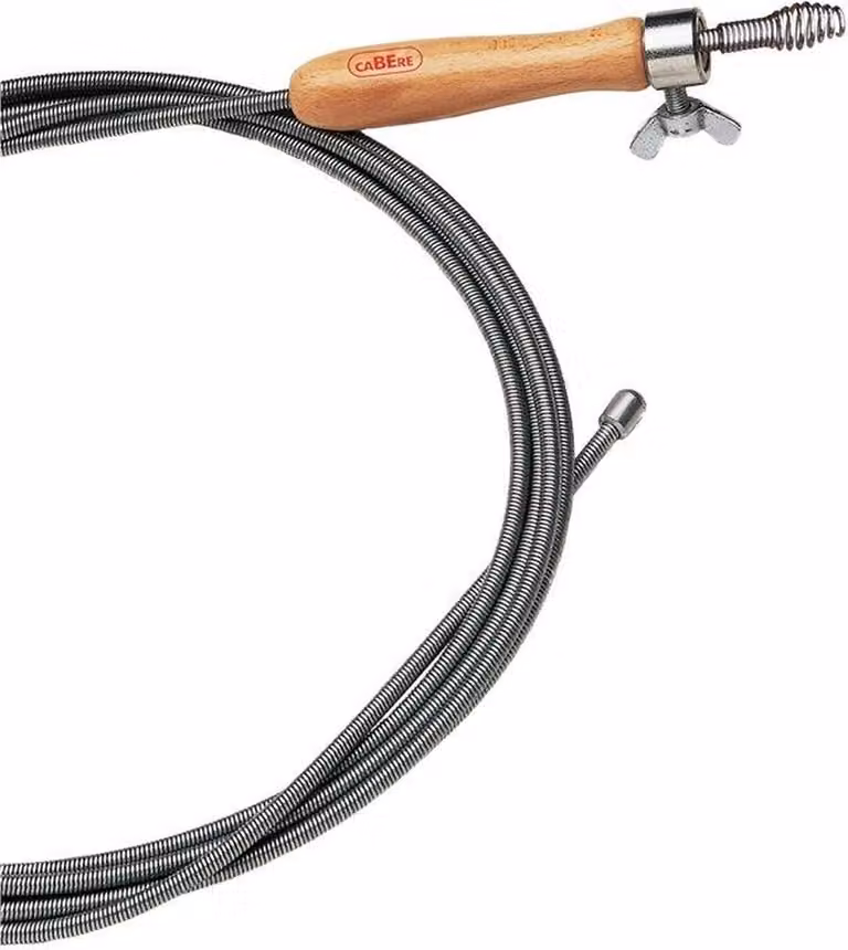 Cabere per la pulizia dei tubi lunghezza 5 m albero Ø 9 mm - 93603