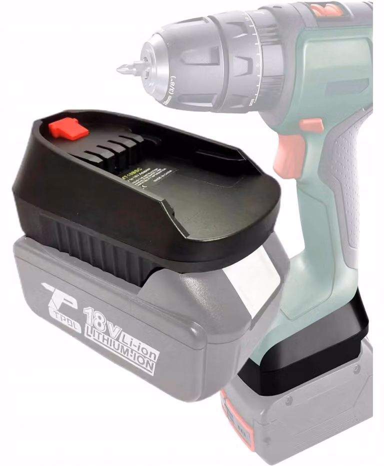 Rosfix Adattatore/convertitore Batteria Makita da 18 V a Bosch (MT18BSC)
