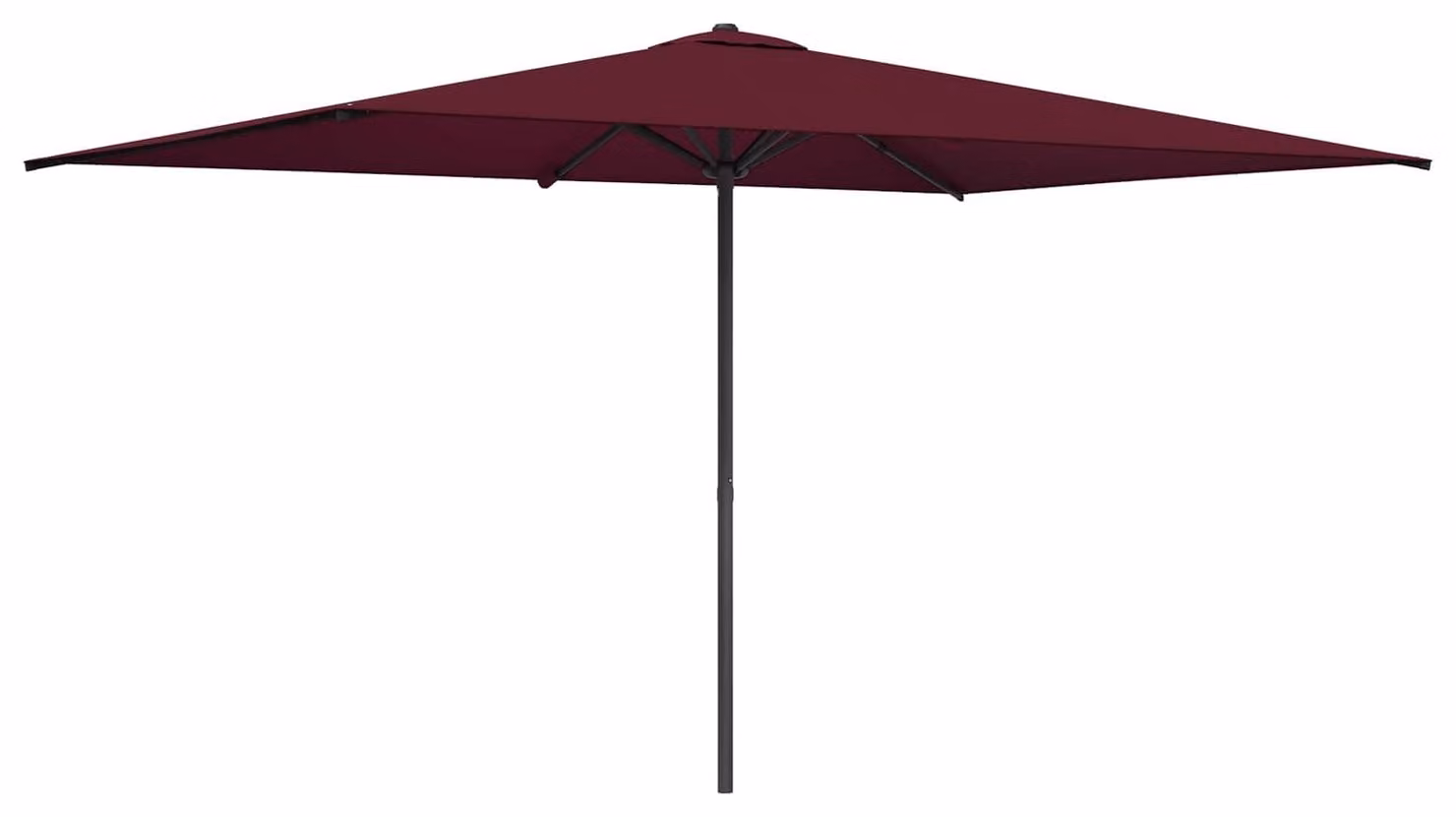 Ombrello da giardino 200 x 300 cm Poliestere Rettangolare