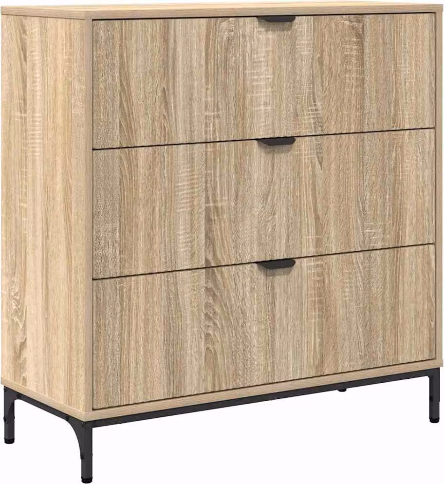 Credenza Rovere Sonoma 79,5 x 33 x 82 cm Legno multistrato