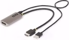 Cavo adattatore Startech.Com da HDMI 2.1 8K a DisplayPort, Grigio, Lunghezza: 0,3 m