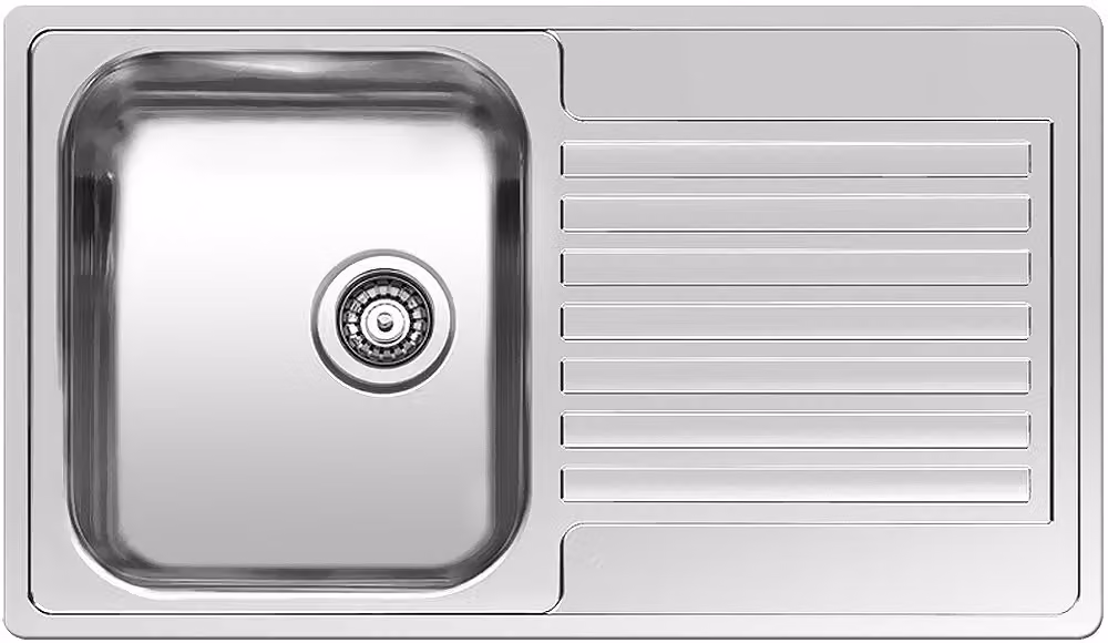 REGINOX Elite lavello CENTURIO R10 in acciaio inox lucido / Lavello da appoggio