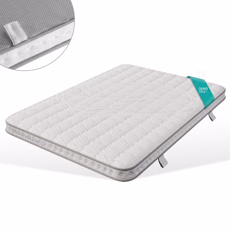 Materasso a molle insacchettate a 7 zone, dimensioni 140x200 cm, altezza 10 cm, modello H3, materasso ibrido con schiuma a freddo