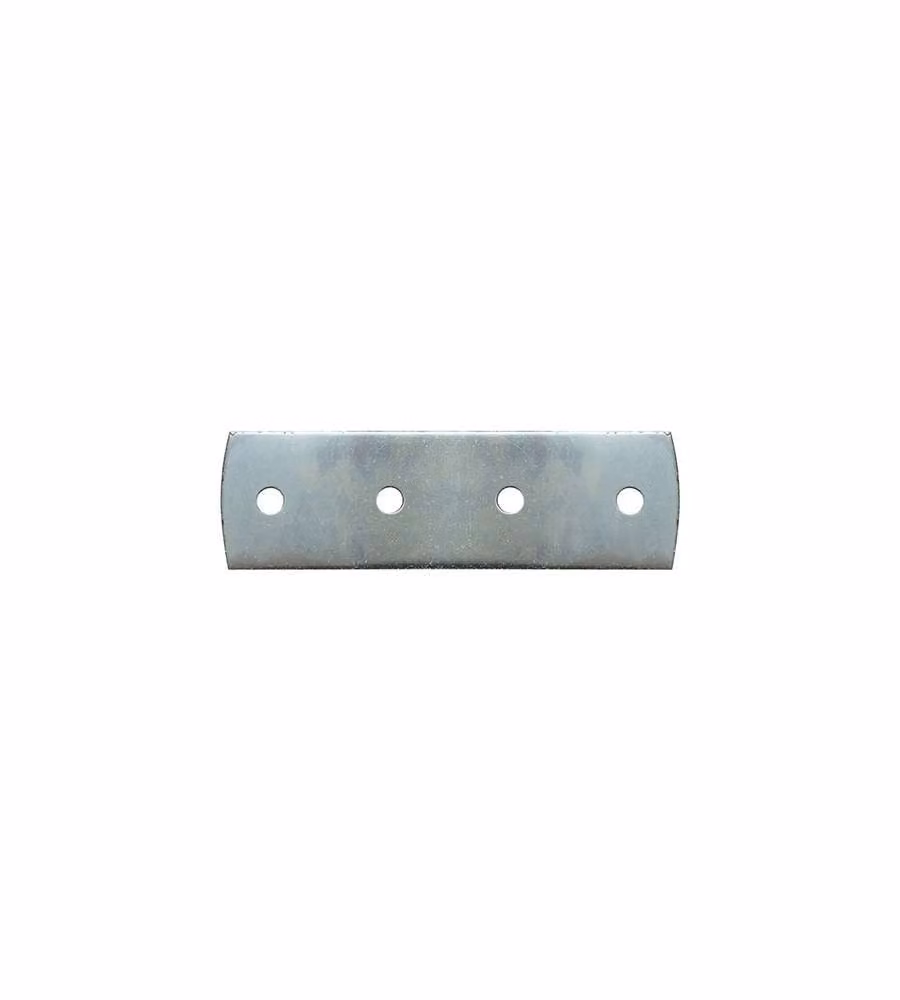 Piastra dritta di giunzione 280 x 90 spessore 4 mm.