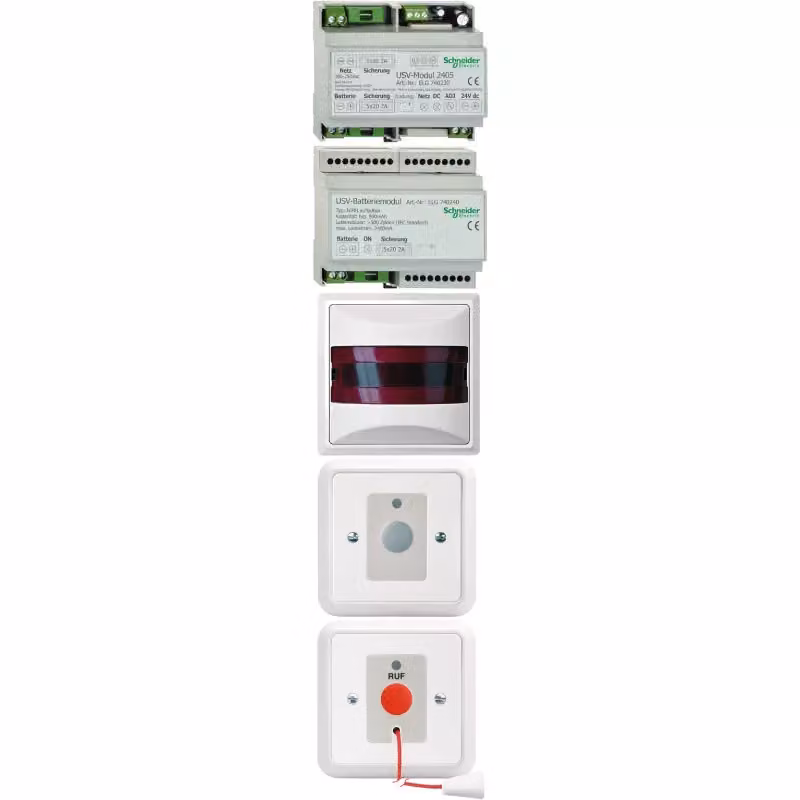 Alimentatore per handicap a pacchetto d'azione per guida DIN ELG740214
