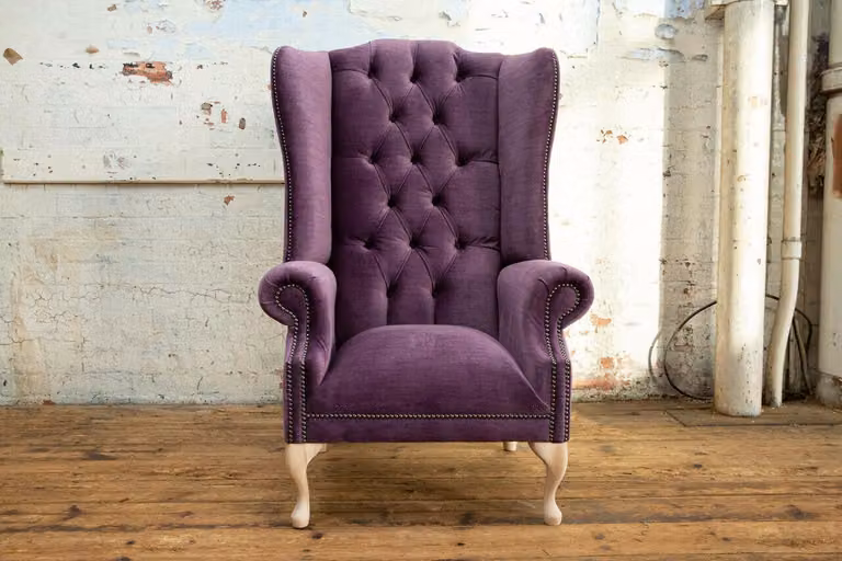 Design Sessel Couch Sofa Relax Lounge Luxus Fernseh Club Polster Sitzer Samt