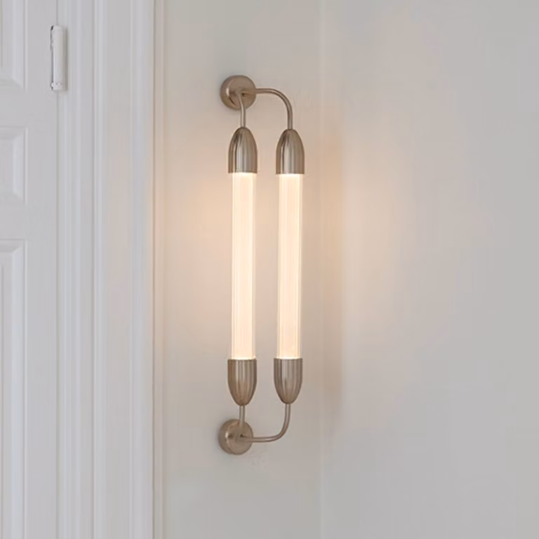 UMAGE Applique da parete di design Lemon Squeeze, dimmerabile, Ottone / Oro, Soggiorno / Sala da pranzo, Metallo, Design, Applique