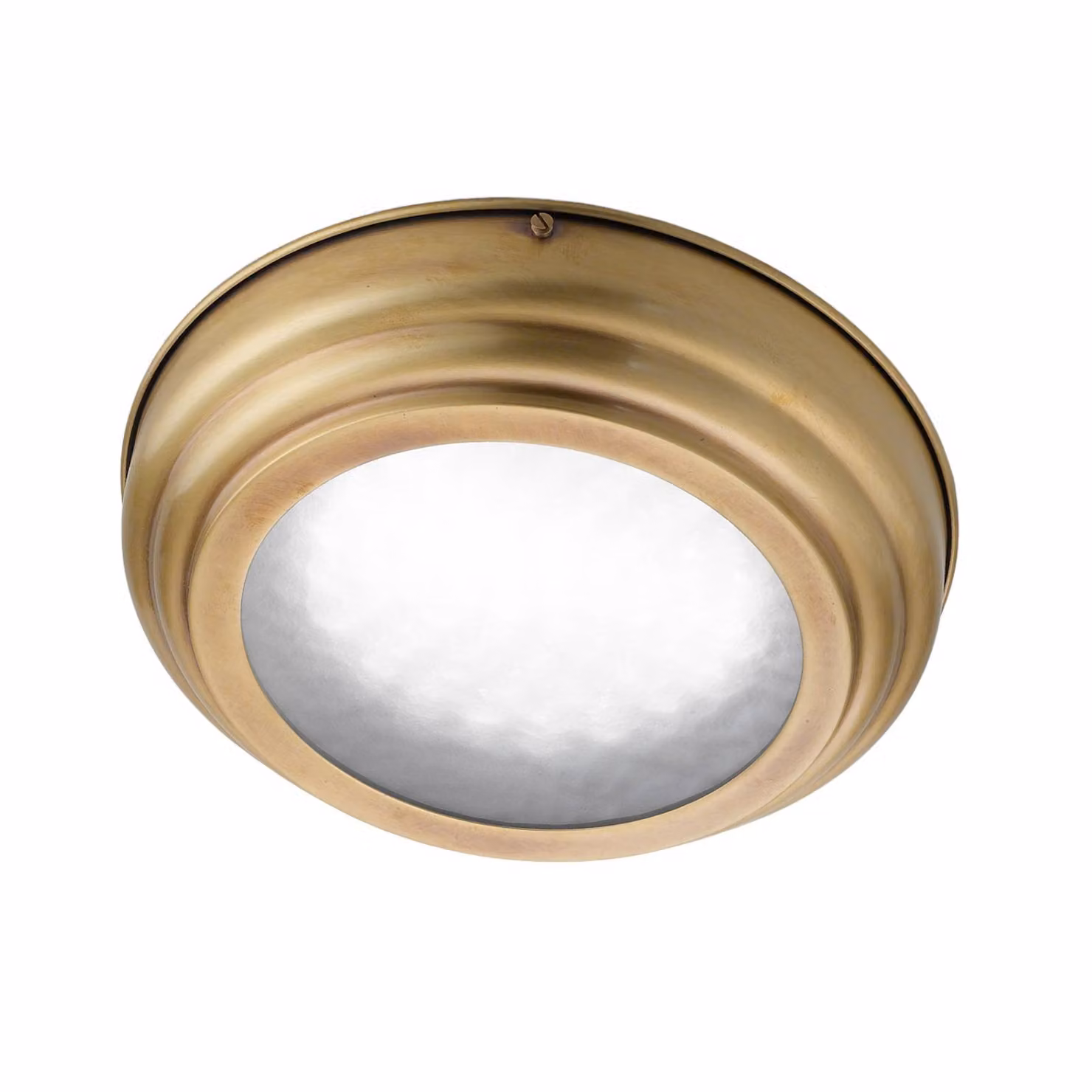 Cremasco Plafoniera a LED Scirocco, Bronzo / Ottone antico, Soggiorno / Sala da pranzo, Ottone, Antico, Plafoniera LED