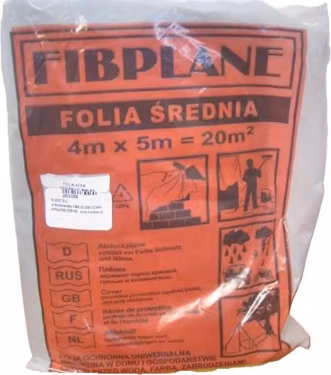 Pellicola Per Verniciatura 4×5 M, Spessore Medio 20 M - Fm 4×5 20