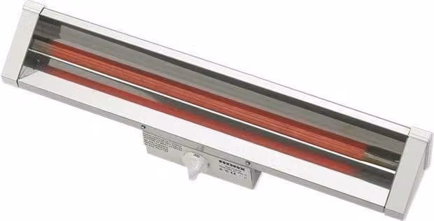 Riscaldatore a infrarossi - Arancione - 1000 W, 74 x 10 x 13,2 cm