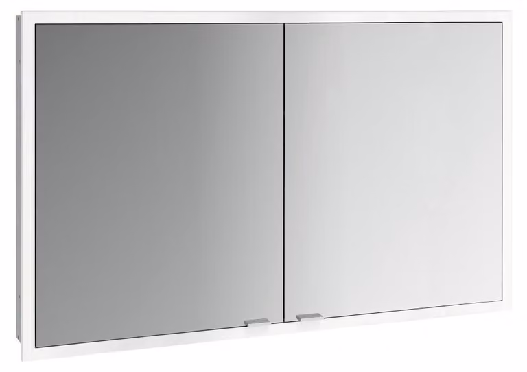 emco prime slim armoire de toilette, 1200mm, 2 portes, modèle encastré, 949708206, 949708206