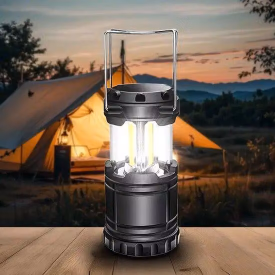 Lampada da viaggio portatile senza batterie, lampada da esterno per tenda, lampada di emergenza portatile, lampada multifunzionale da campeggio