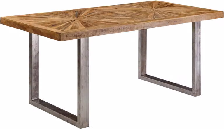 Tavolo da pranzo in legno massiccio tavolo da pranzo mango 180x76,5 x90 cm | Wohnling