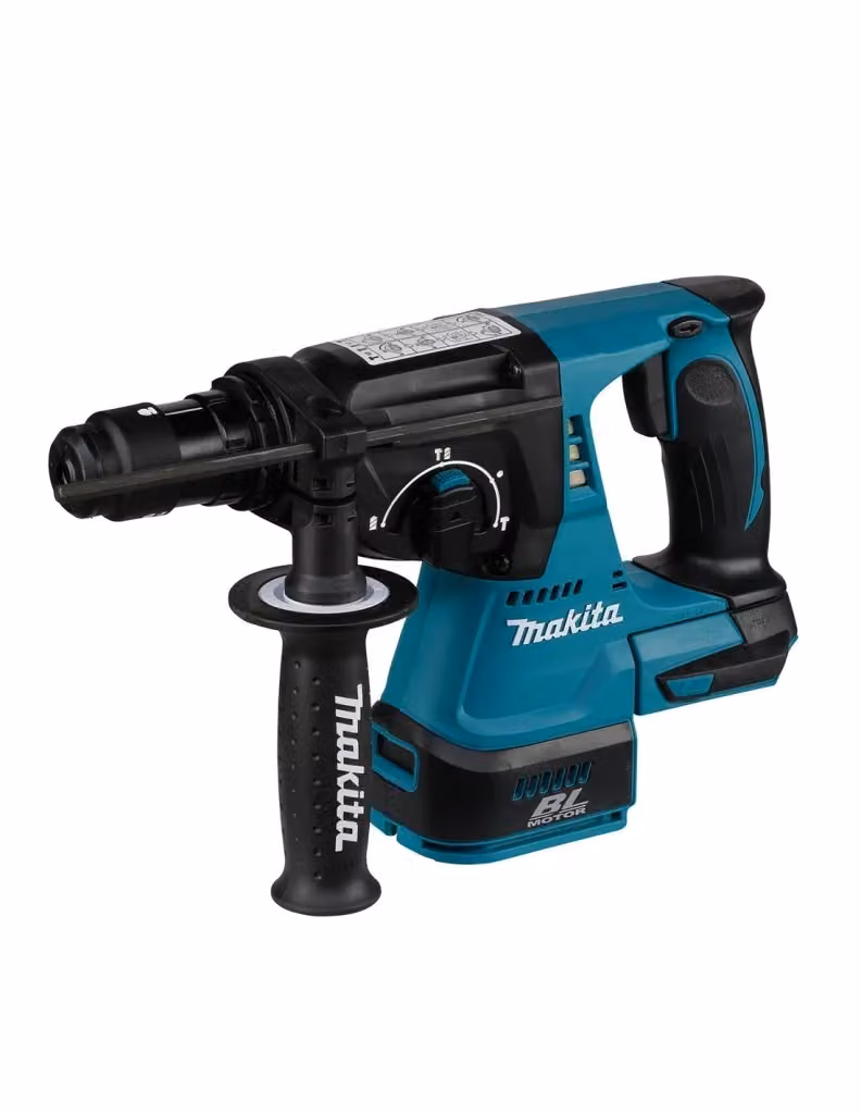 Tassellatore Makita DHR243RTJ LXT con 2 batterie da 5,0 Ah, caricabatterie DC18RC e sistema di trasporto MAKPAC 4 – 2
