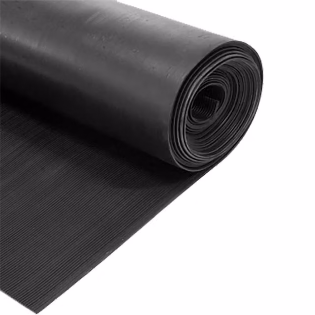 Tappeto a righe nero BricoGo L: 120 cm, P: 10 m